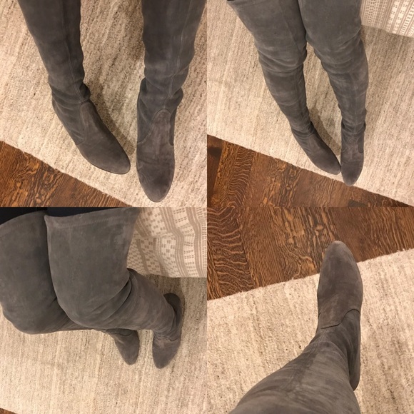 Stuart Weitzman Highland boots grey size 9 - Picture 7 of 8